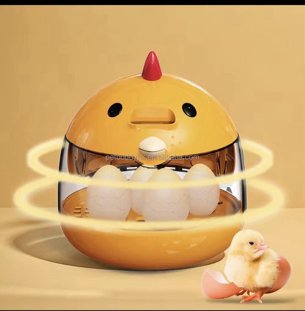 Incubator for Hatching Eggs-4 Egg Capacity Temperature Control, 360° Viewing