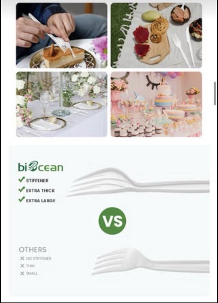 Brand New Bulk Compostable Dinnerware Set – 8 Boxes / 2000 Total Pieces