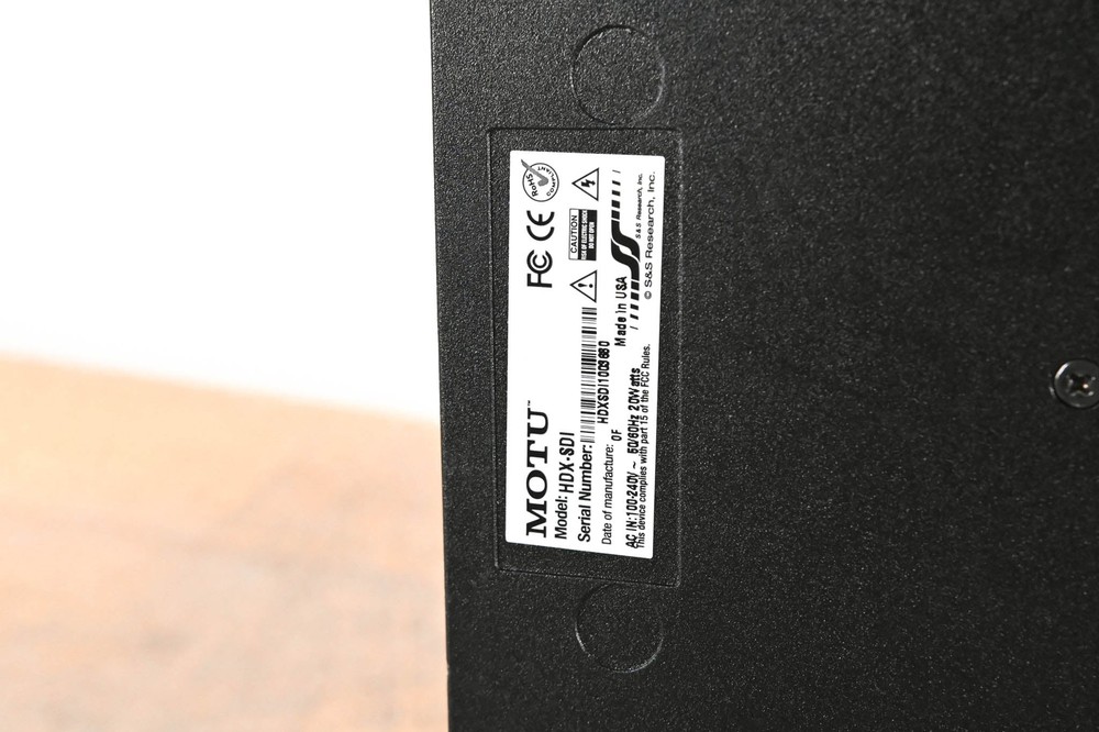 MOTU HDX-SDI PCI Express Video Interface CG01GDG