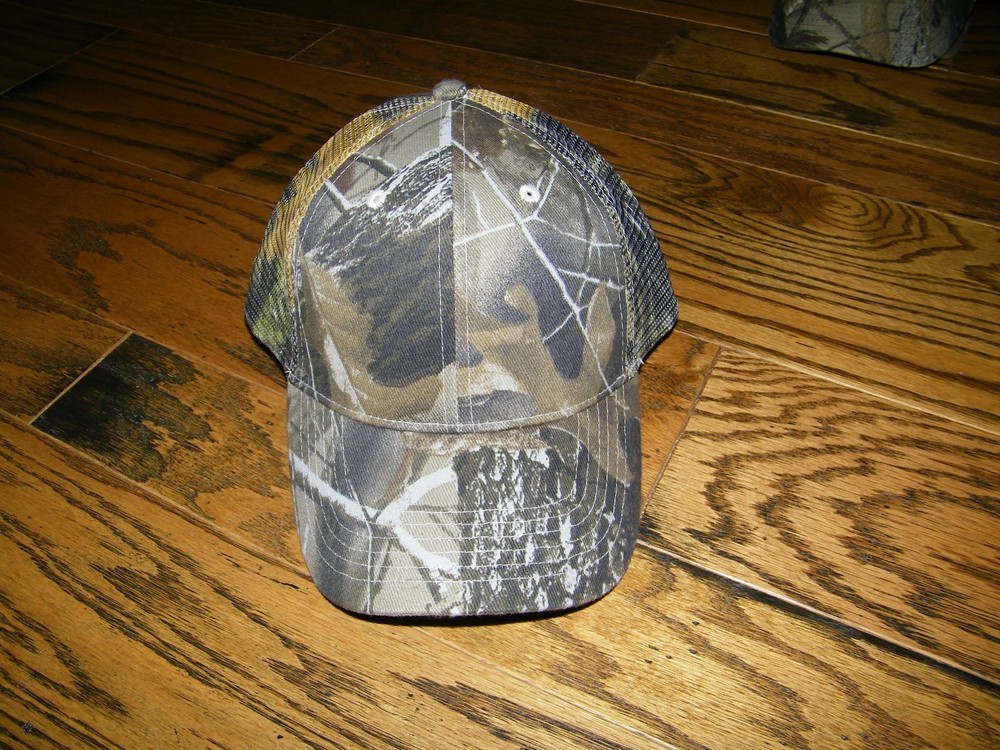 Realtree HD Baseball Cap HAt Camo Camouflage NWT 6 panel Adjustable Strap