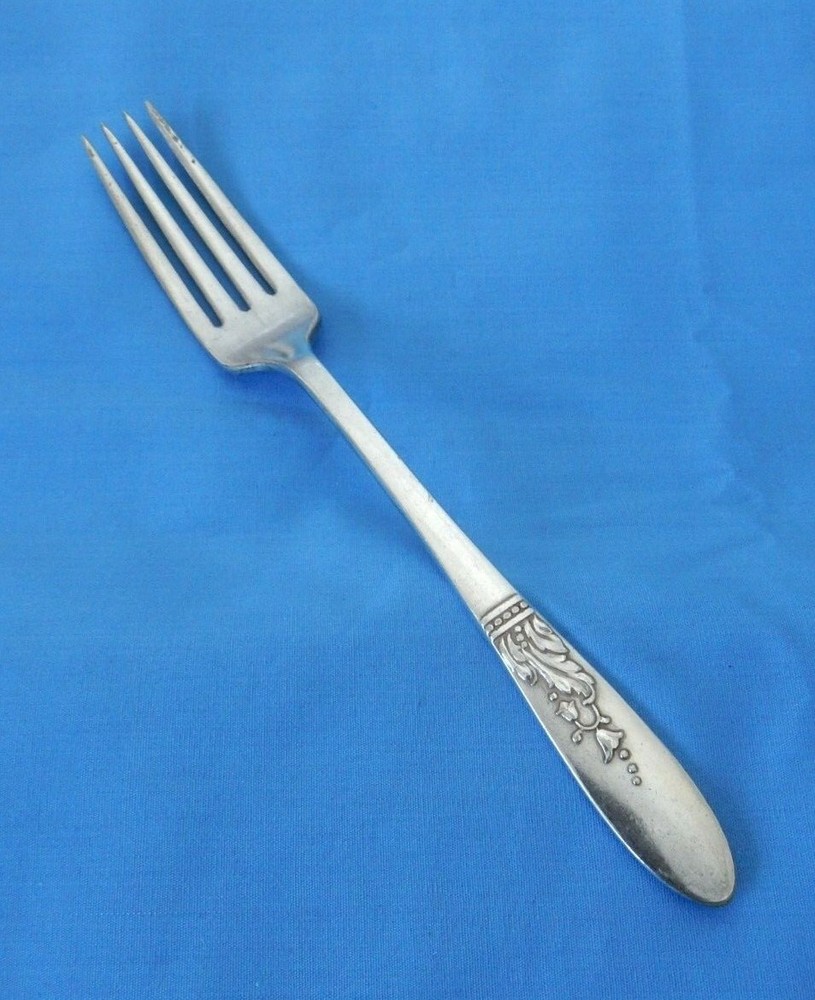 Rogers Oneida Silverplate Presentation 1948 Dinner Fork & Teaspoon