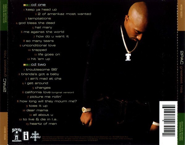 2Pac – Greatest Hits 2 CD Set - Compilation Album - NEW
