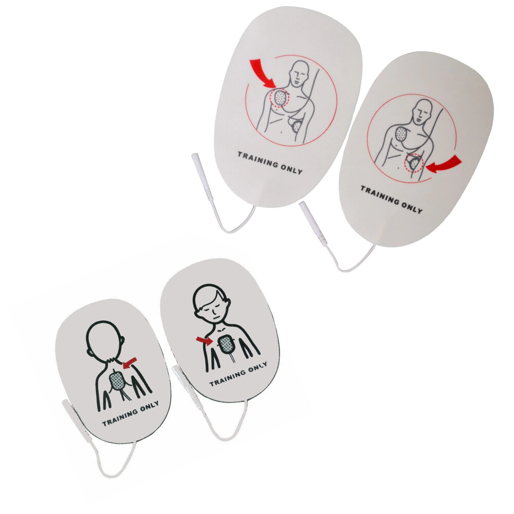 4 Practi-trainer AED trainers - Small and Easy to use