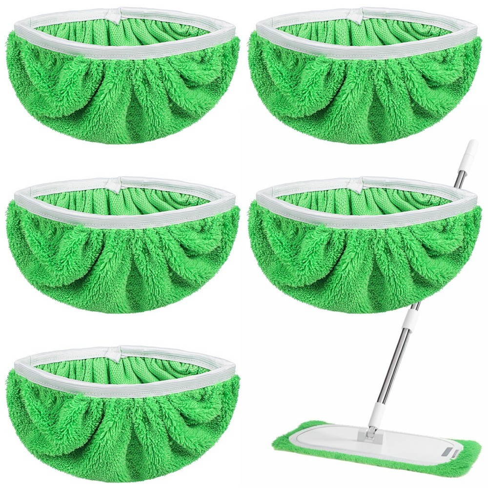 6 Pcs Mop Refill Pad Washable Pads Flat Replacement Cleaning