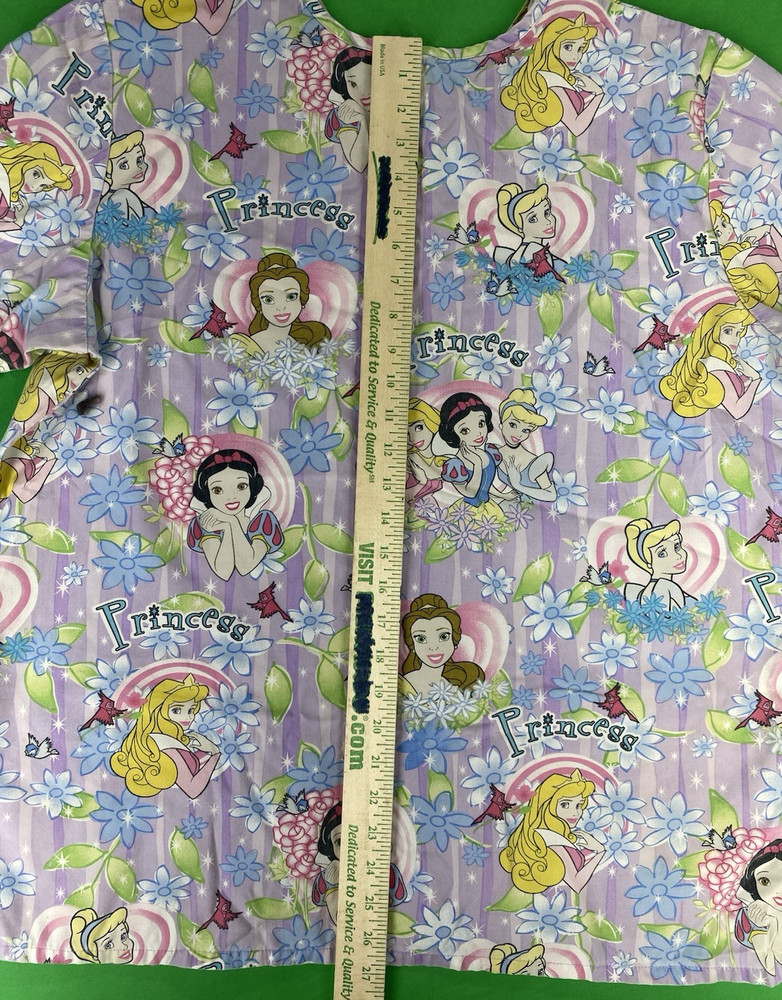 Large Disney Princess Scrub Shirt