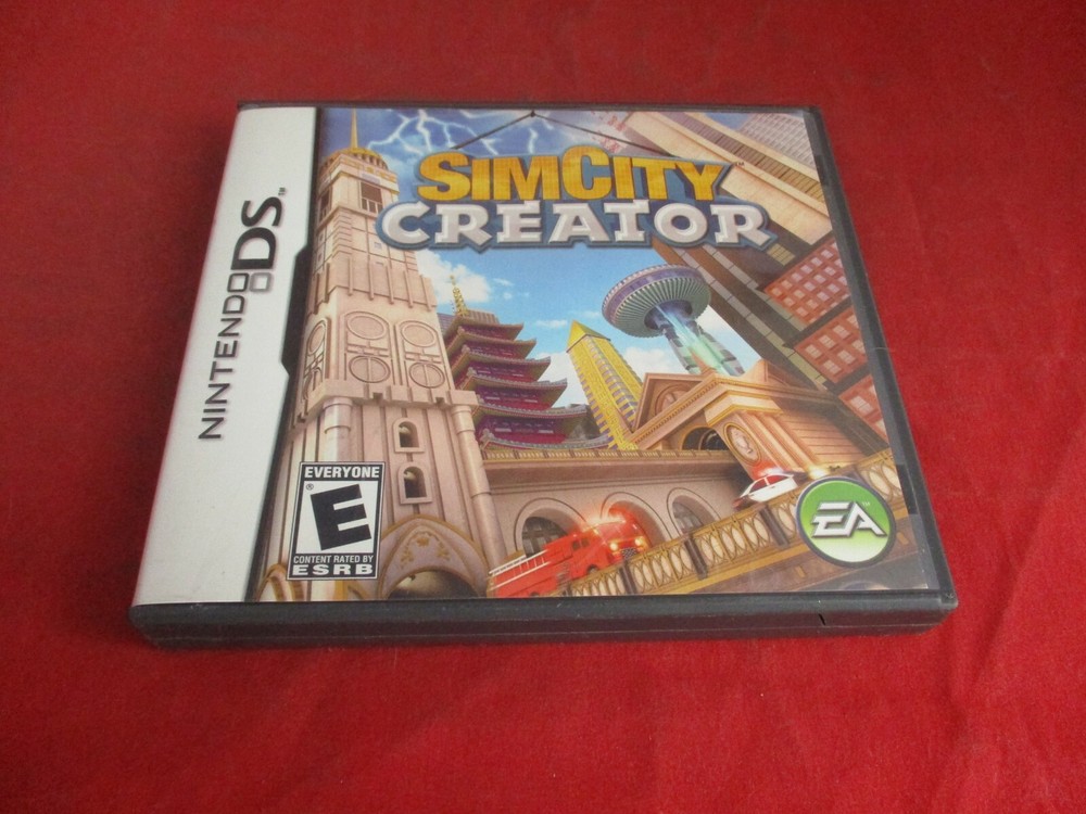 Sim City Creator Nintendo DS Empty Case (no game/manual) SimCity