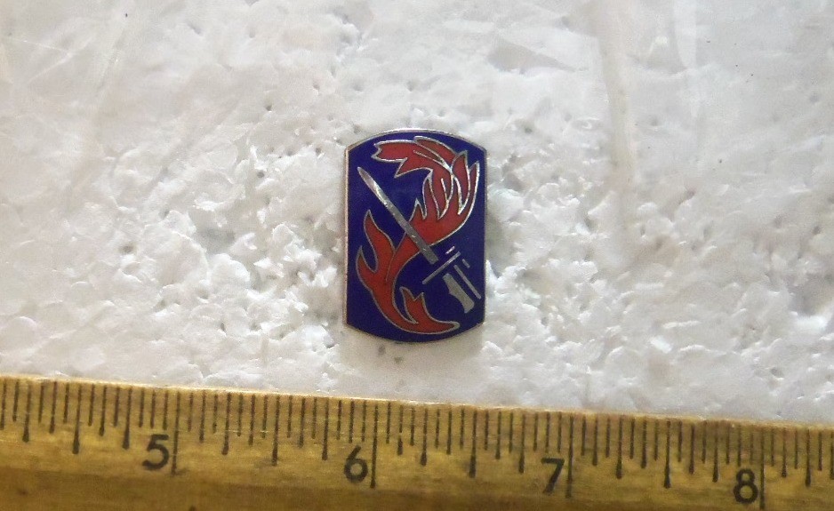 US Army - 198th Infantry Pin