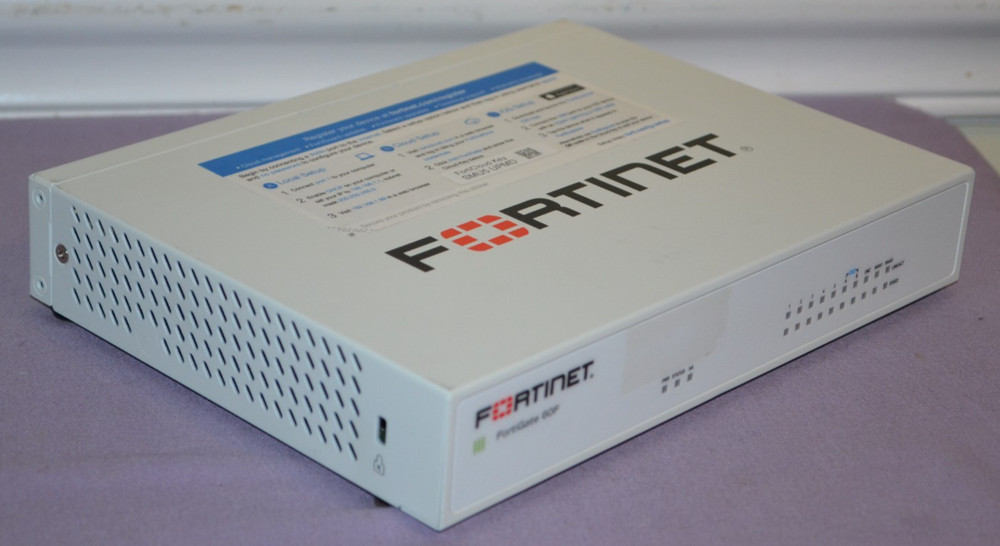 Fortinet FortiGate-60F Network Security Firewall -- No Power Supply
