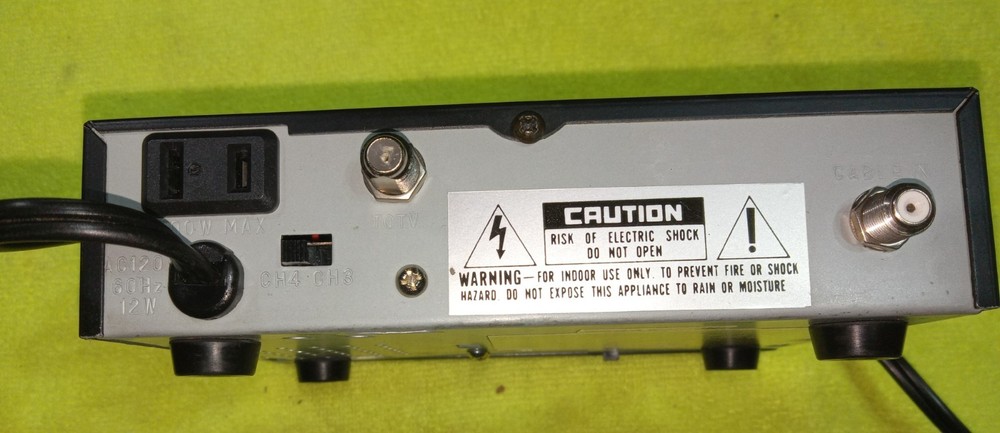Gemini AD6000 Remote Control Cable Converter Tested - Works (NO REMOTE)