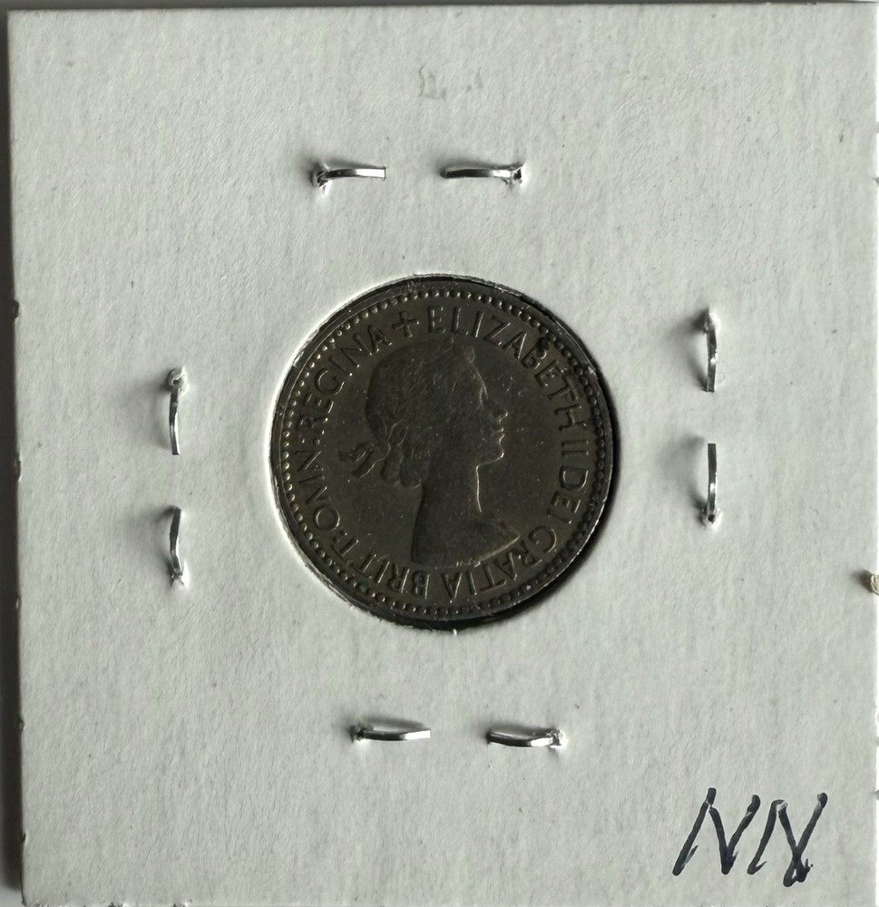 Great Britain 1953 Six Pence