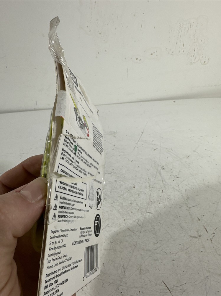 RYOBI Serrated Blade Replacement (8-Pack) AC052N1FB Banana