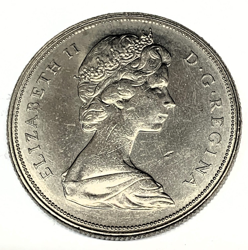 # C5184 CANADA COIN, ONE DOLLAR 1968