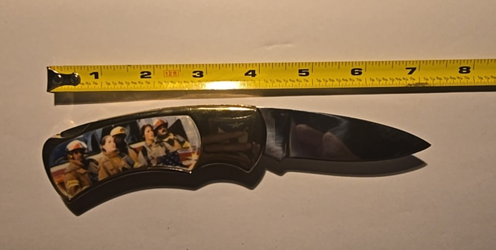 Firefighters 9/11 Commemorative Knife
