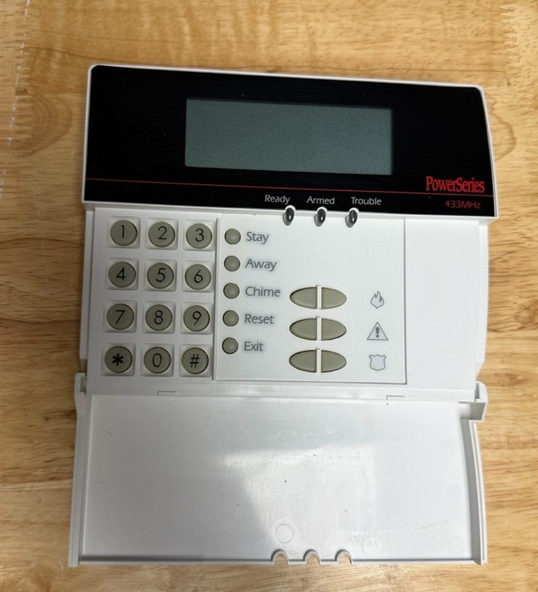 DSC RF5501-433 Fixed Message Keypad PowerSeries with Wireless Receiver