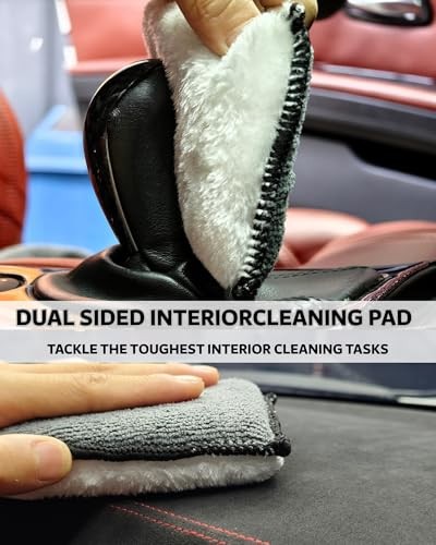 PRO Car Interior Cleaning Kit (9-Piece) - Deep Clean Tools for Leather,