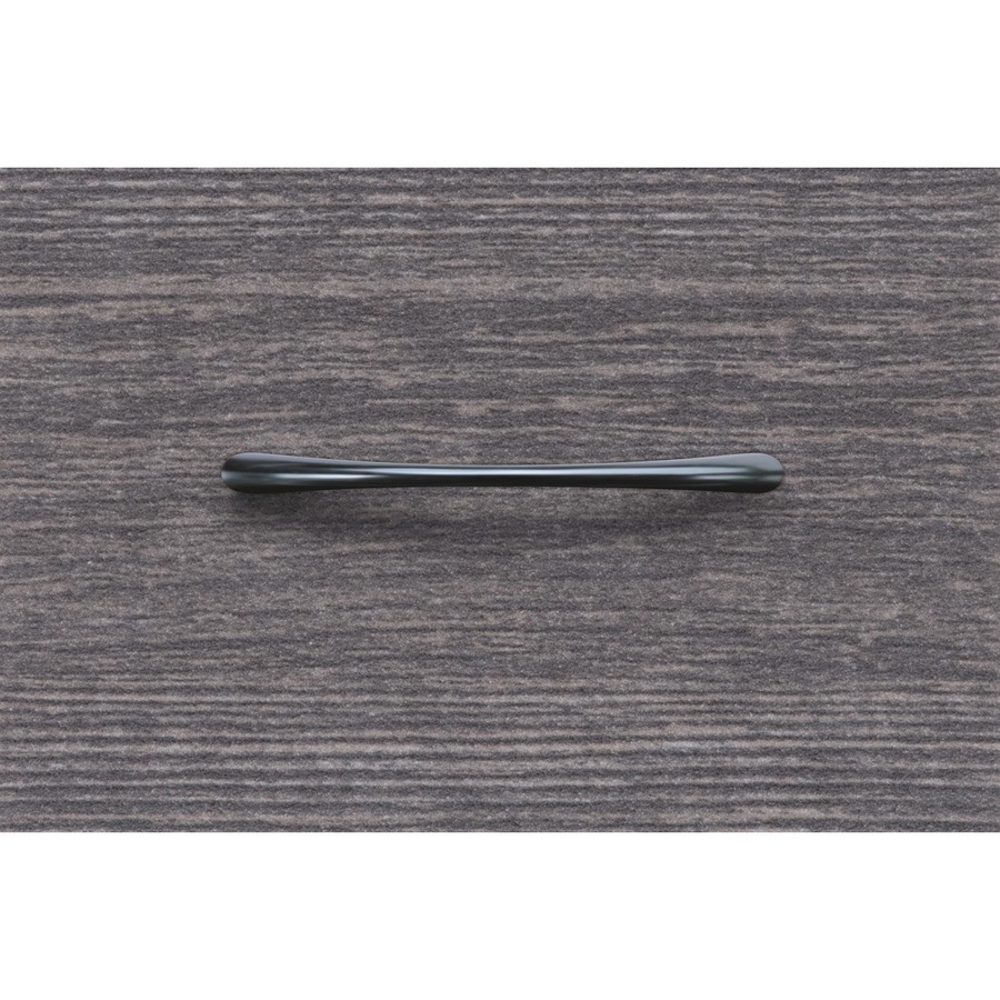 Lorell LLR34345 Drawer Pulls Black 4" Width 0.5" Depth