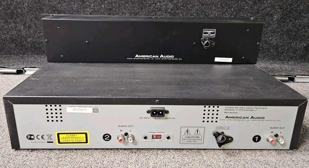 American Audio DCD-PRO310 MKII Dual CD Player & Controller