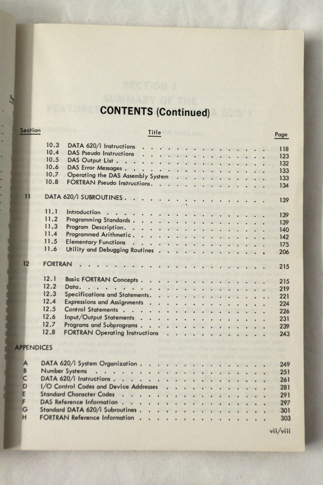 Varian Data Machines 620/i Computer Manual (1968, PB)