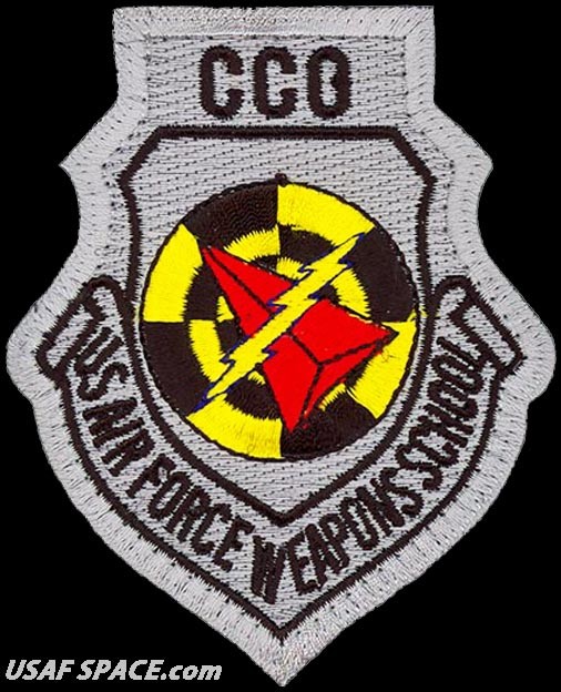 USAF 8TH WEAPONS SQ - USAF WEAPONS SCHOOL -COMMAND & CONTROL OP'S-ORIGINAL PATCH