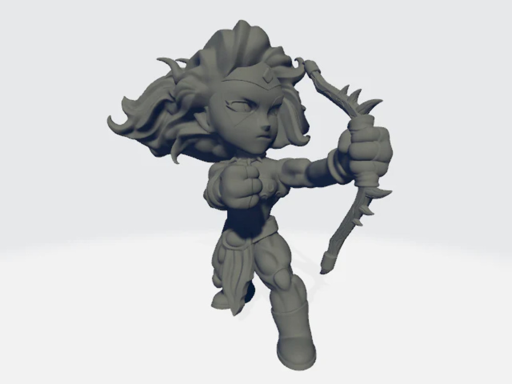 Chibiatures - Amazon Archer #2
