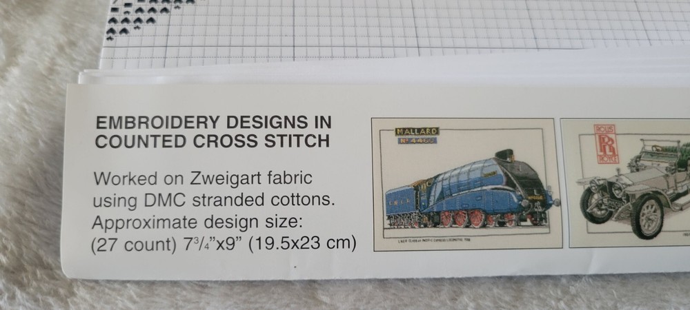 Heritage Classics Birmingham Corp Tram Cross Stitch Pattern Chart