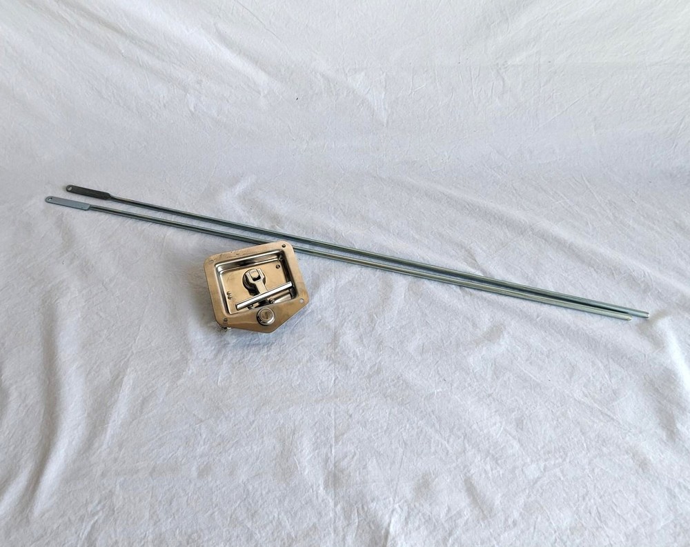 Tool Box Cabinet Latch Stainless Steel Three Point T Handle 2- Rods 5/16″ x 34″L