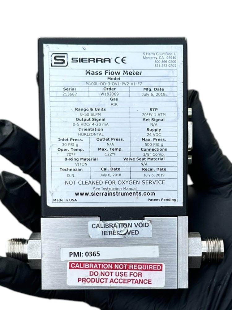 Sierra SmartTrack 100 Mass Flow Meter M100L