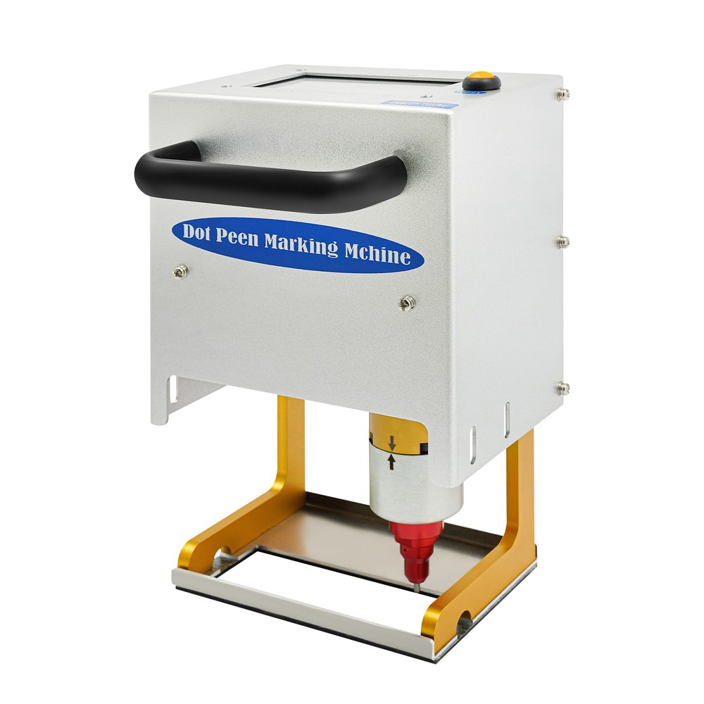 Portable Metal VIN Code Engraving Printer Touch Screen Dot Peen Marking Machine