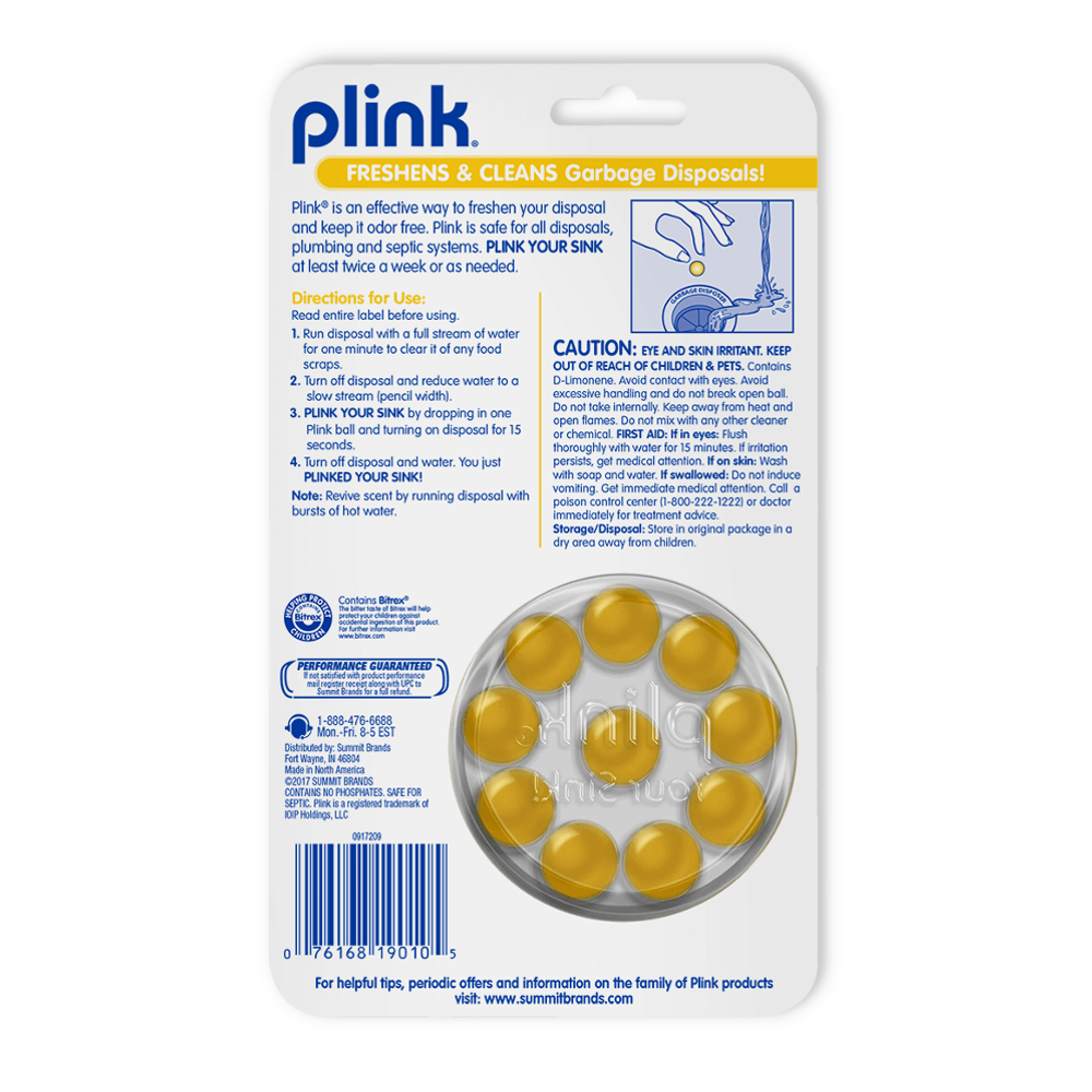HIC Plink Garbage Disposal Cleaner (9010PRO)