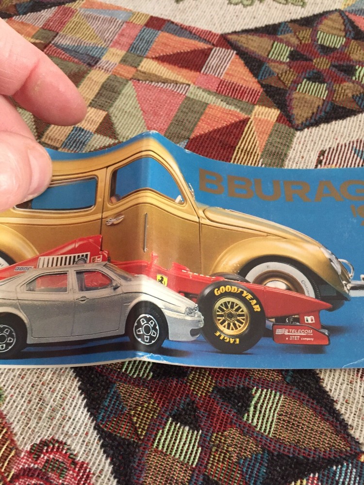 1998 Burago Car Catalog