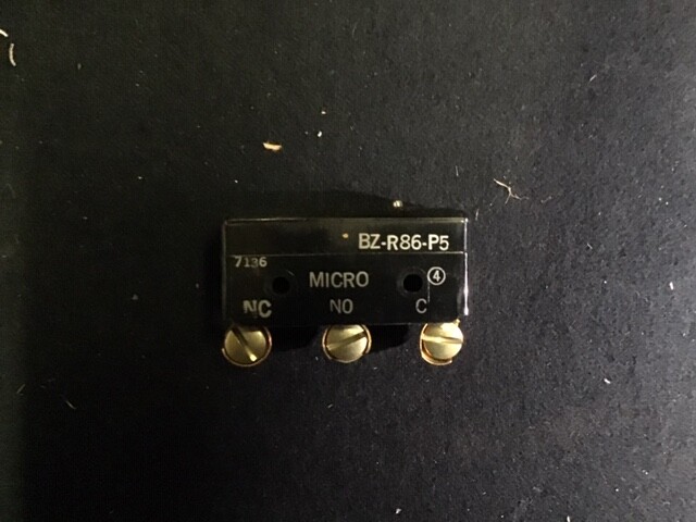 HONEYWELL BZ-R86-P5 MICROSWITCH