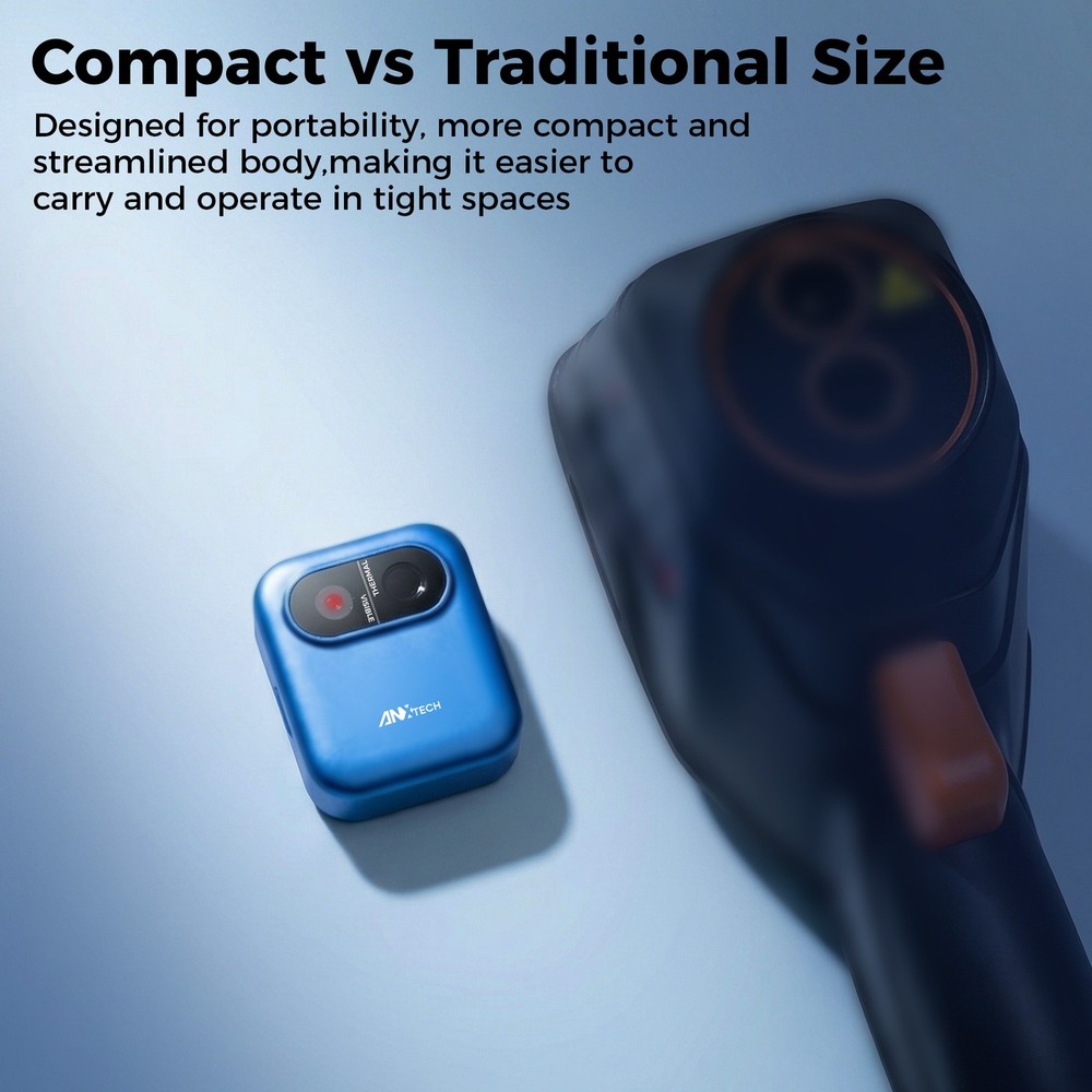 ANXTECH 80*60 Resolution Infrared Thermal Imaging Camera Mini Blue Camera