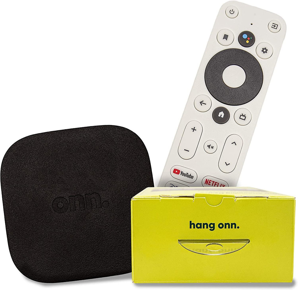 Android TV 4K UHD Streaming Device with Voice Remote Control Google Assistant &