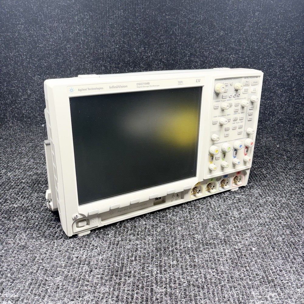 Agilent DSO7104B Digital Storage Oscilloscope Tested For Power