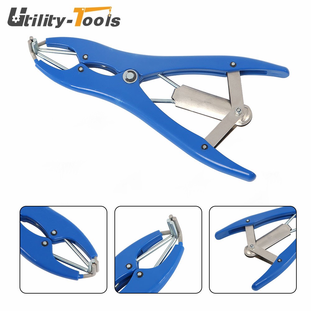 Bander Docking Elastrator Sheep Castration Applicator ＋ Durable 100 Marking Ring