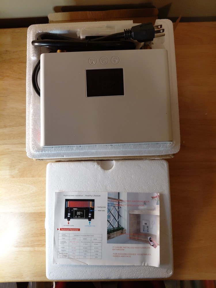 Intelligently Thermostatic Water Heater - Tankless Water Heater - Mini