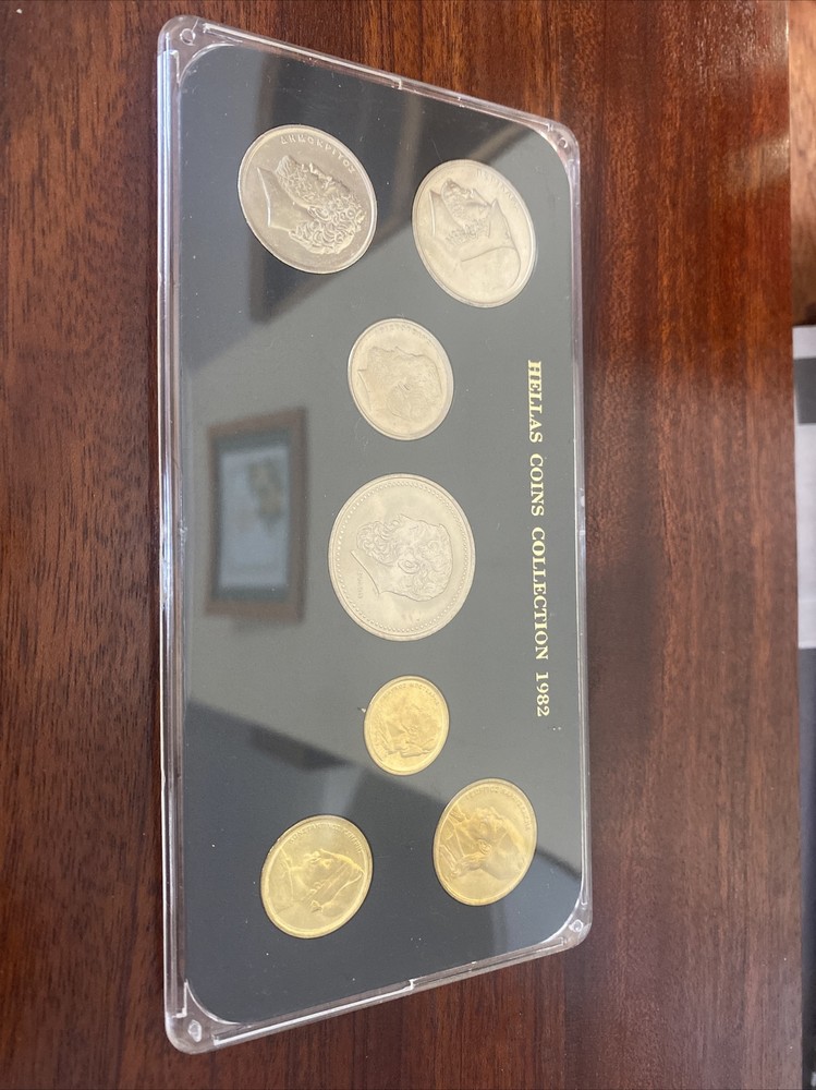 Hellas Coins Collection 1982 - Greek Coins