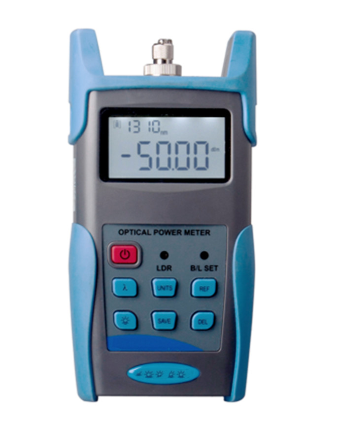 Fiber Optic Power Meter OPM Automatic Wavelength Identification Switching