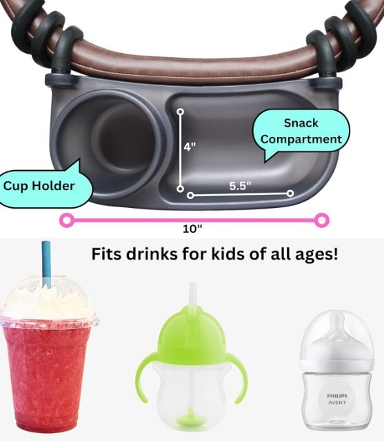 Swanoo Universal Stroller Snack Tray