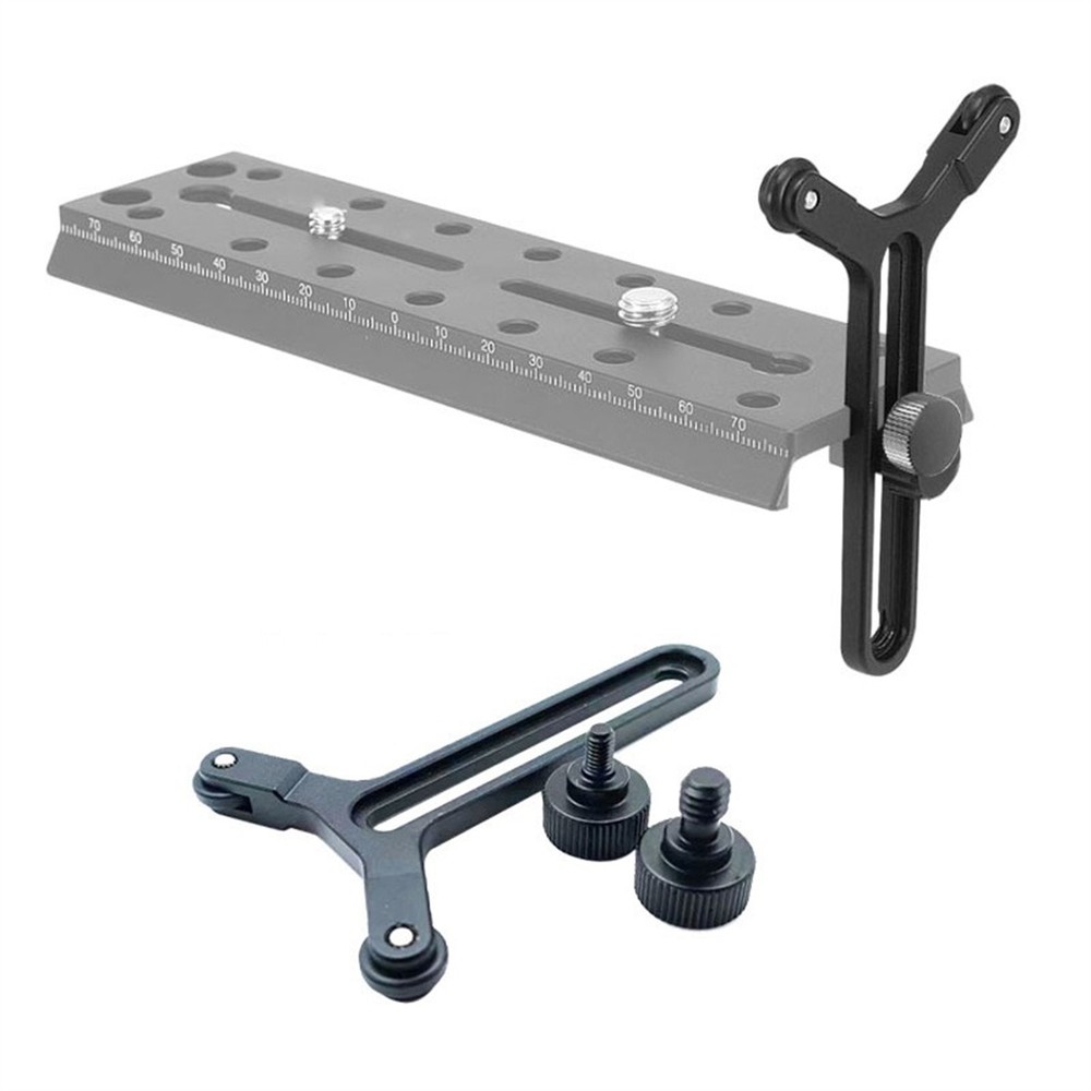 Double Wheel Y Shape Bracket Camera Extended Lens Support For DJI Rs3