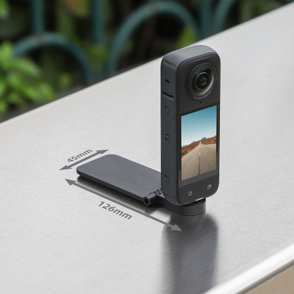 New Angle Adjustable Magnetic Mount Base Camera Bracket For Insta360 X4 Camera