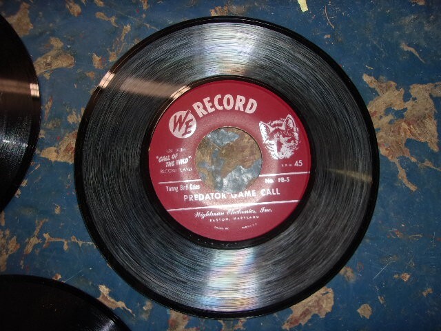 Used Game Call Record Player
