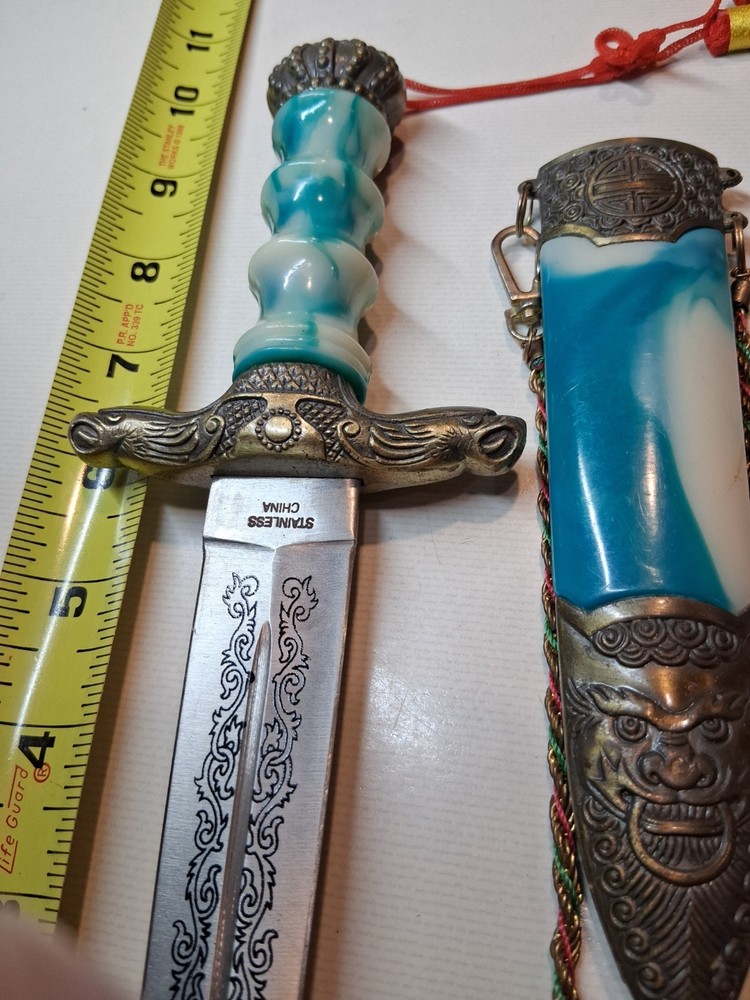 decorative 6" dagger stainless china
