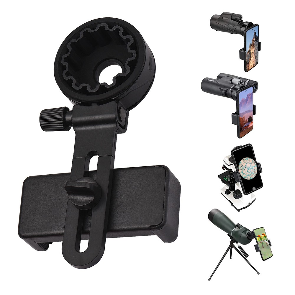 Telescope Phone Adapter Universal Smartphone Mount For Binoculars Monocular