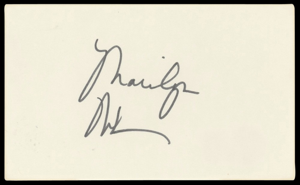 Marilyn McCoo 5th Dimension Authentic Signed 3x5 Index Card BAS #BL98895