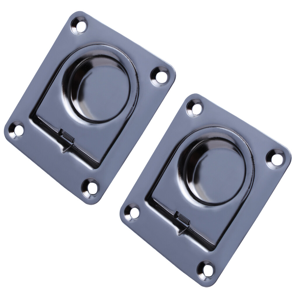 4X Marine Stainless Steel Pull Ring Handle Locker Boat Flush Lift Handle