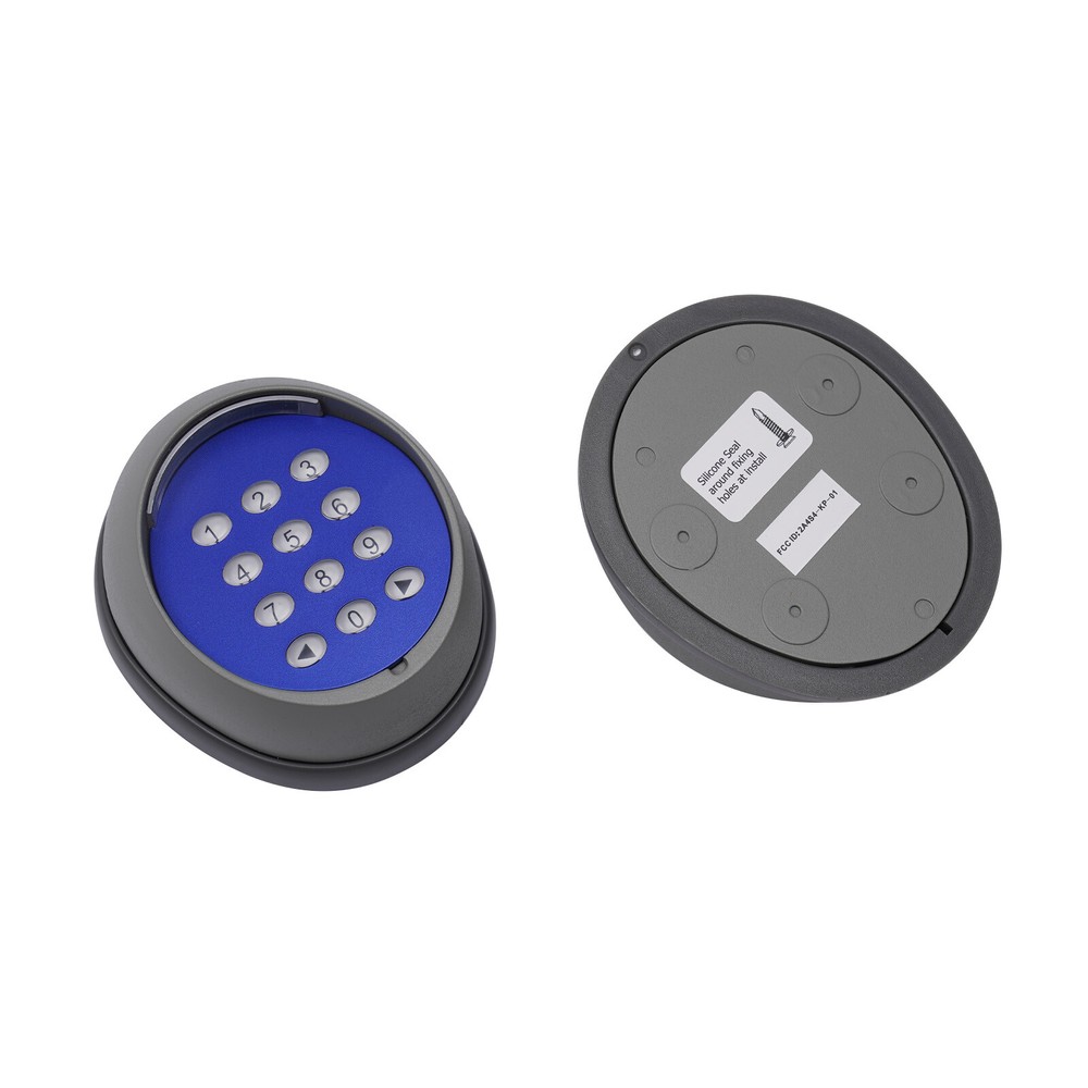 2500lbs Electric Automatic Sliding Gate Opener Motor Keypad+2 Remote Control