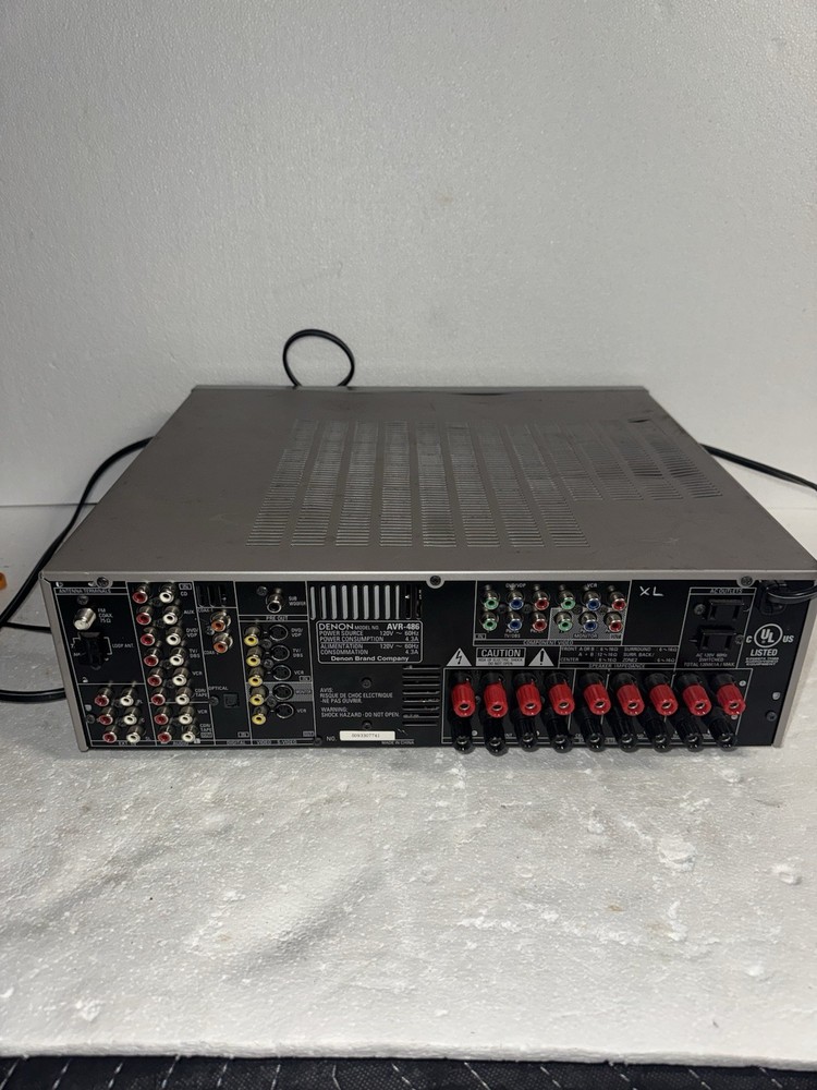 Denon AVR-486 Integrated Network AV Receiver - Silver
