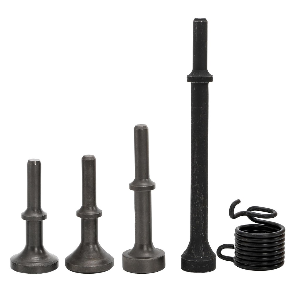 5 Pieces Smoothing Hammer Bits Set, Heavy Duty Pneumatic Hammers with Spring,...
