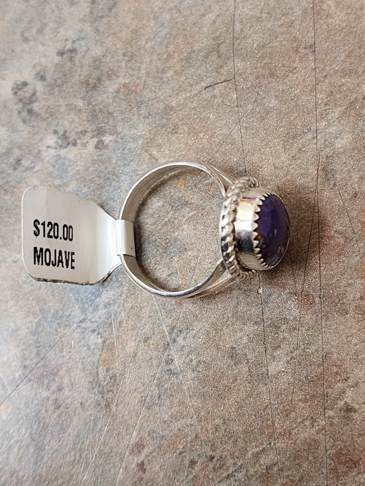 NWT Size 7.5 Mojave Turquoise & Sterling Silver Ring